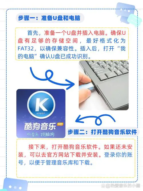 手机酷狗音乐怎么下载到u盘