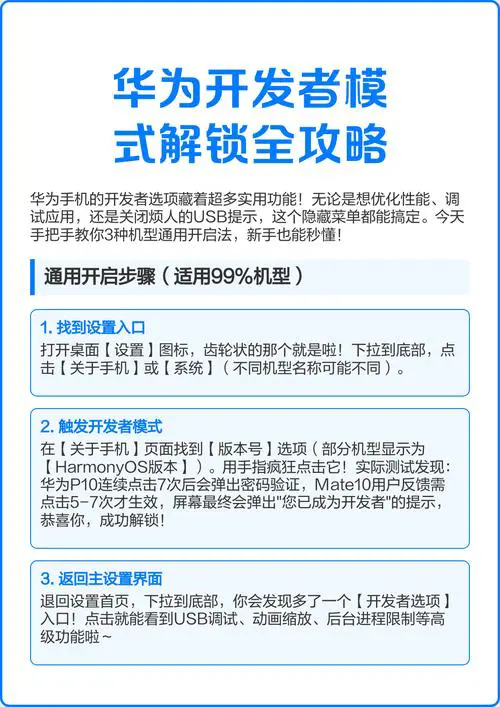 手机处于开发者模式什么意思