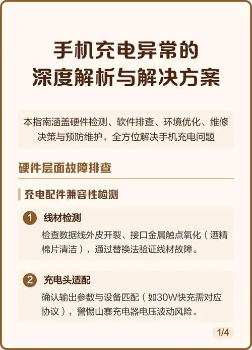 手机充电接口接触不良怎么办