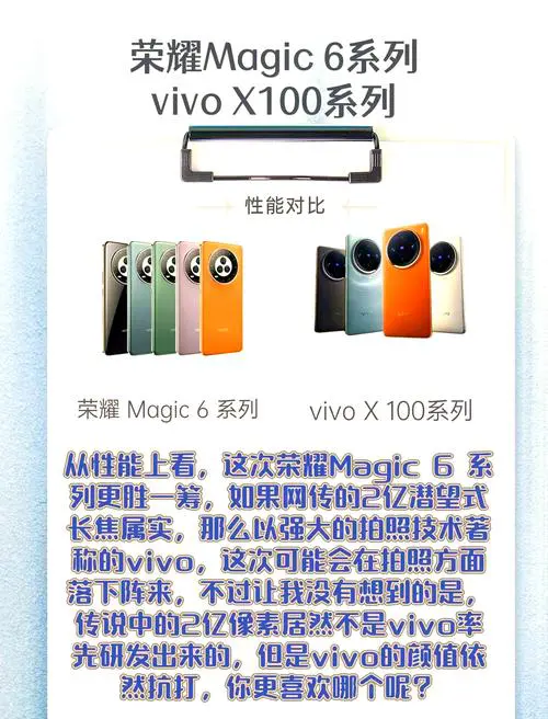 华为和vivo手机哪个好