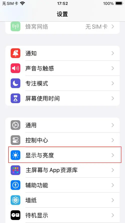 苹果手机怎么调字体大小